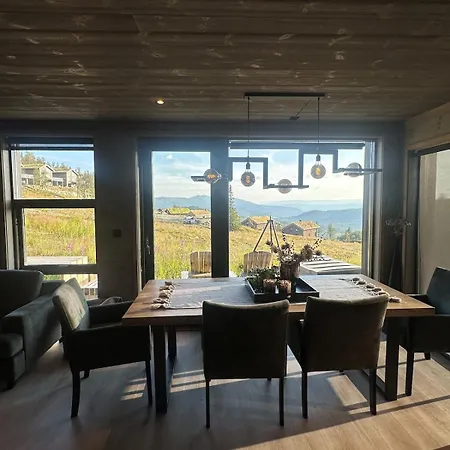 別荘 Modern In Rauland With Panorama View Torvetjørn